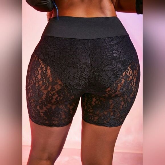 Sexy Lace See-through short sz Medium - Picture 2 of 7